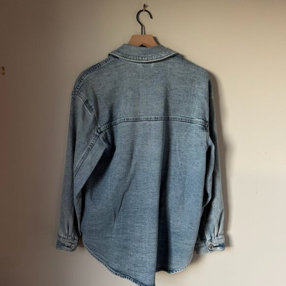 Abercrombie & Fitch Jean Shacket - Picture 4 of 4